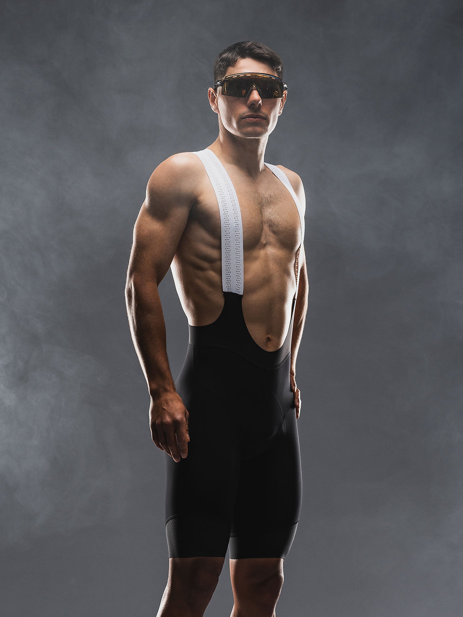 FUSION Black Tempo! PRO Bib Shorts