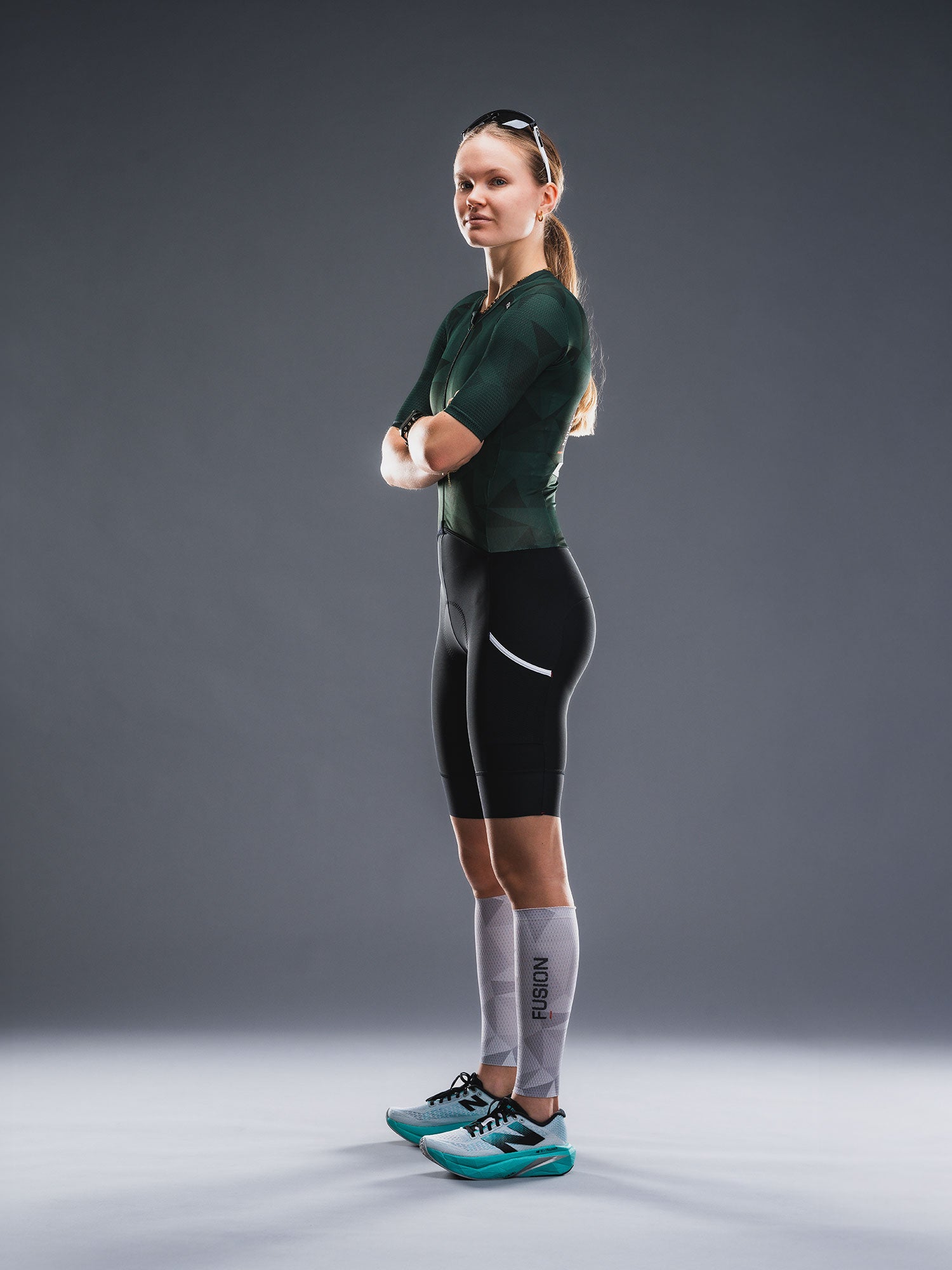 FUSION Tempo! TWO Tri Suit Race Green