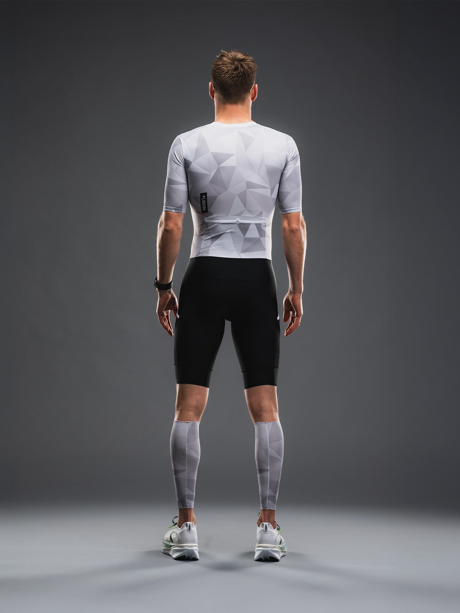 FUSION Tempo! TWO Tri Suit White/Grey