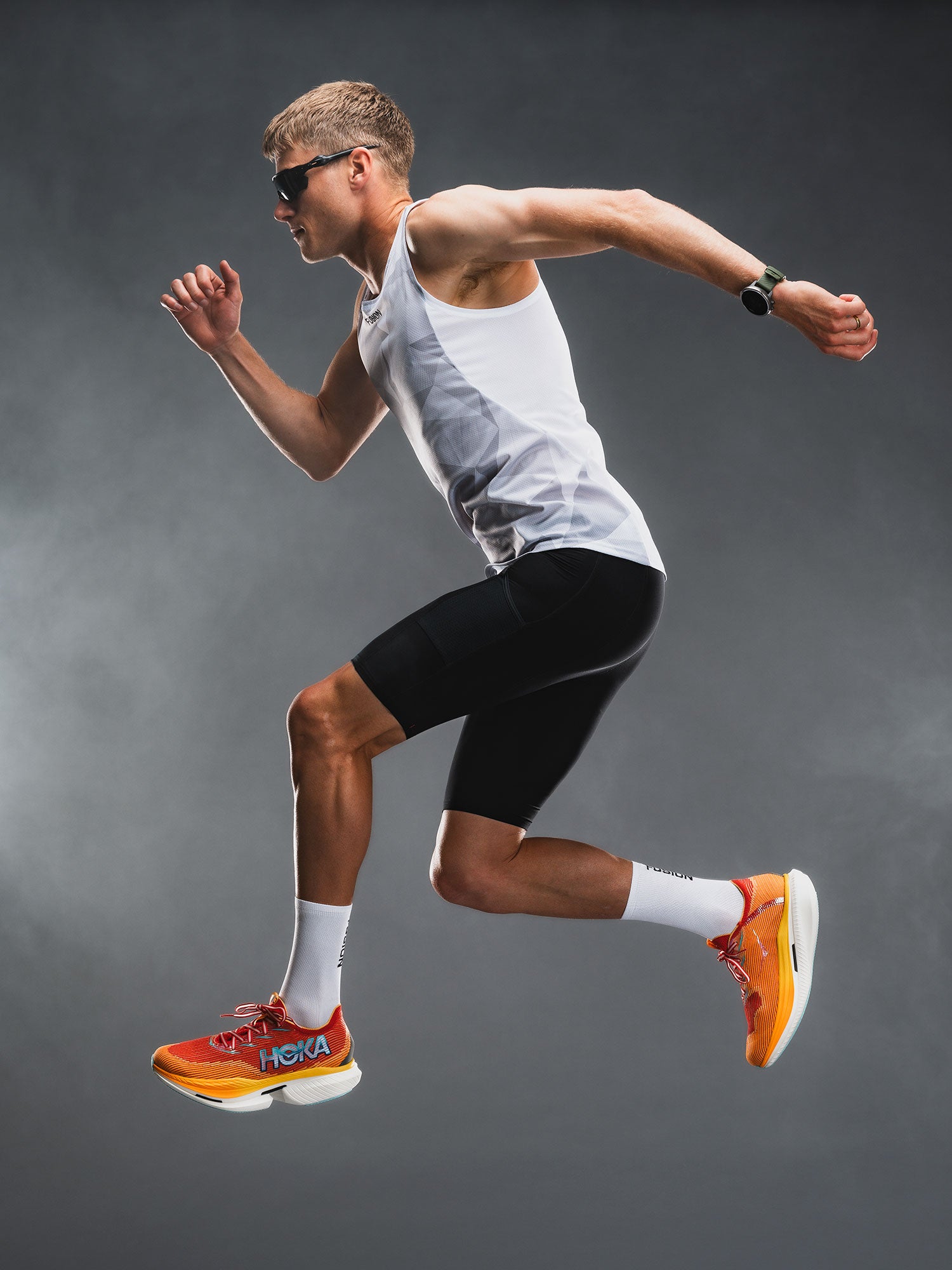 FUSION Tempo! Run Singlet