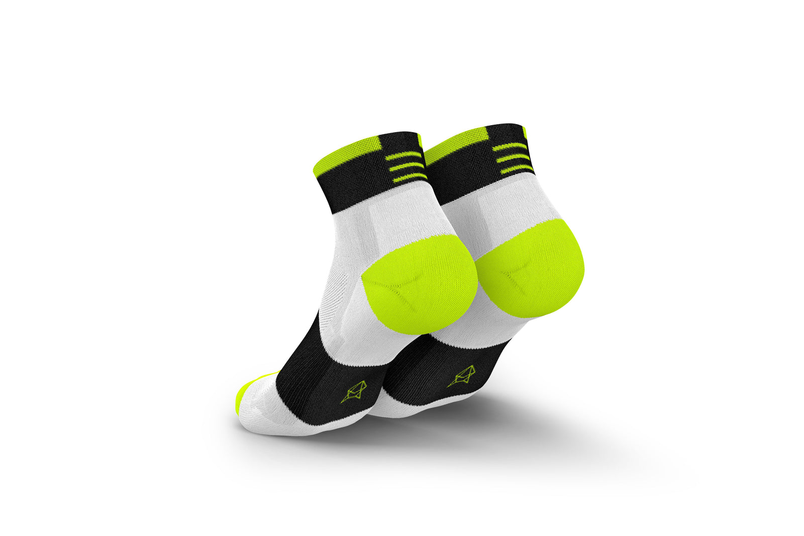 INCYLENCE Ultralight Short sock in Black Canary