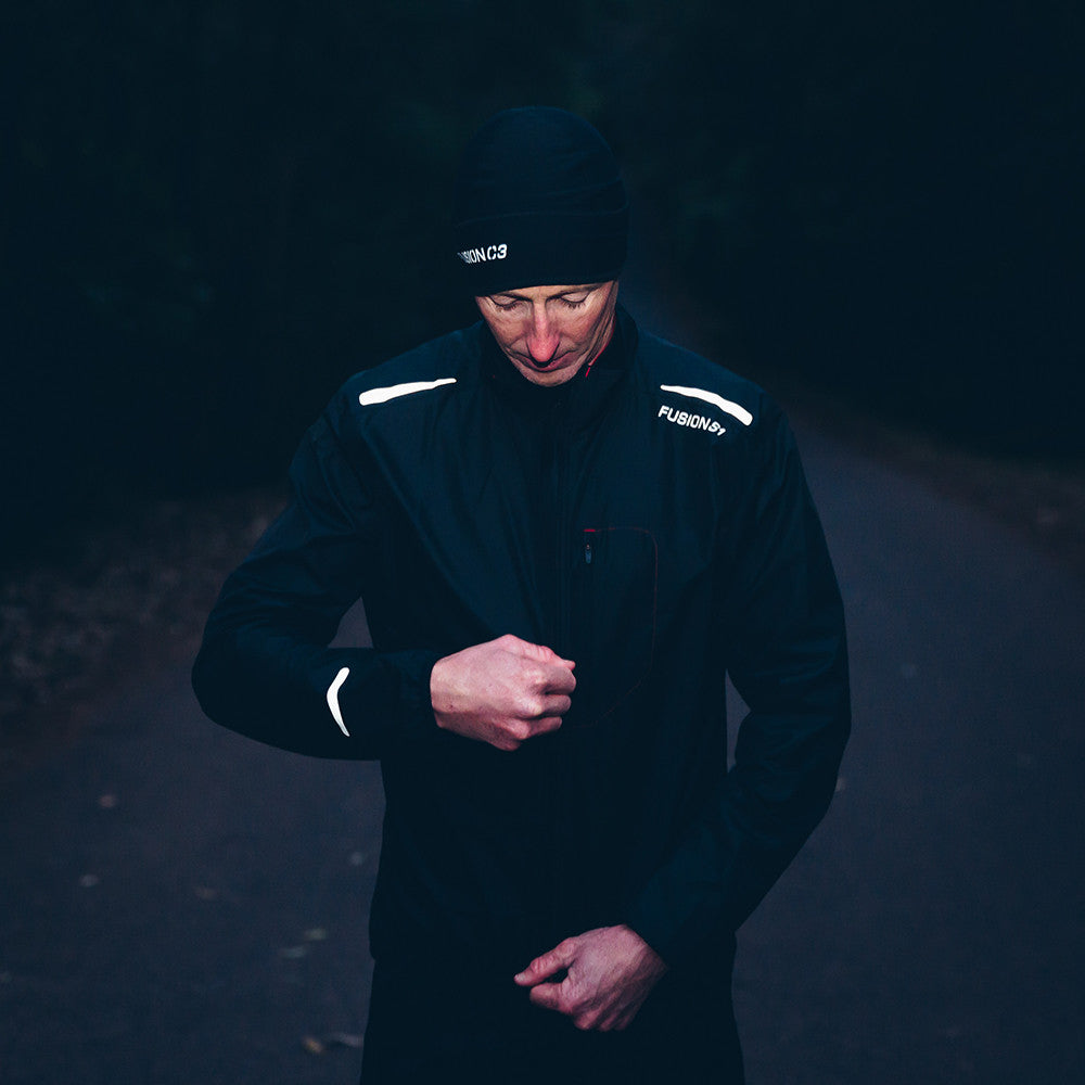 Fusion S1 Shell Mens Running Jacket_Action