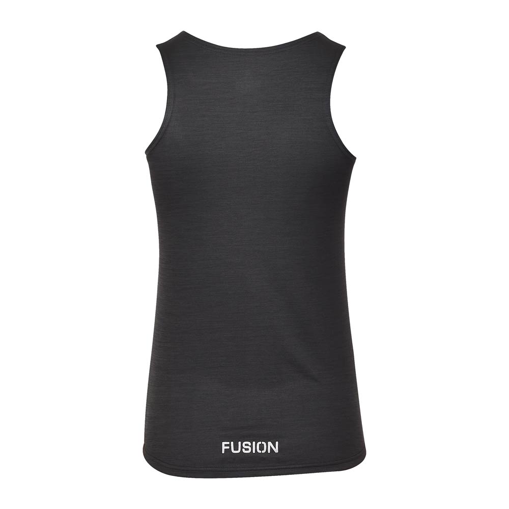 Fusion Womens C3 Singlet_Colour: Black