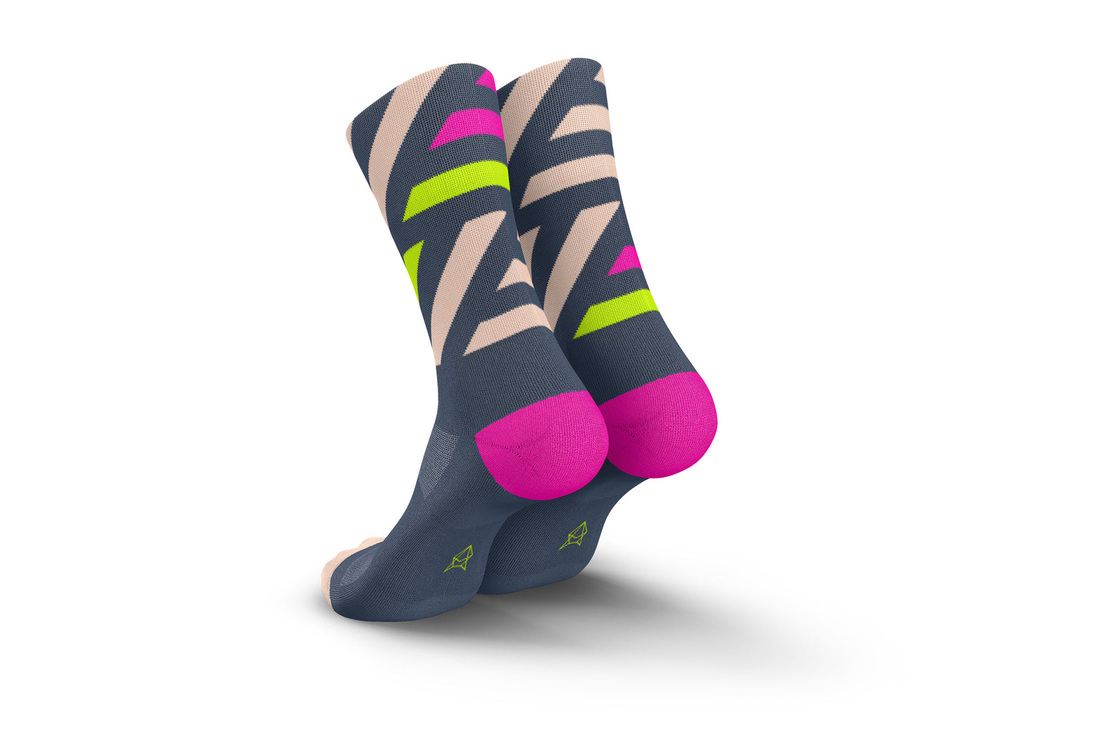 INCYLENCE Running Platforms Zucchero Light Pink Long Sock