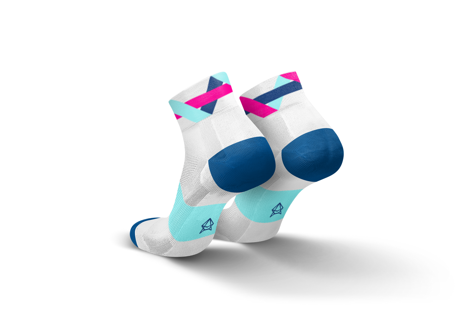 Incylence Ultralight Twists Mint Pink Low Cut Sock Socks INCYLENCE