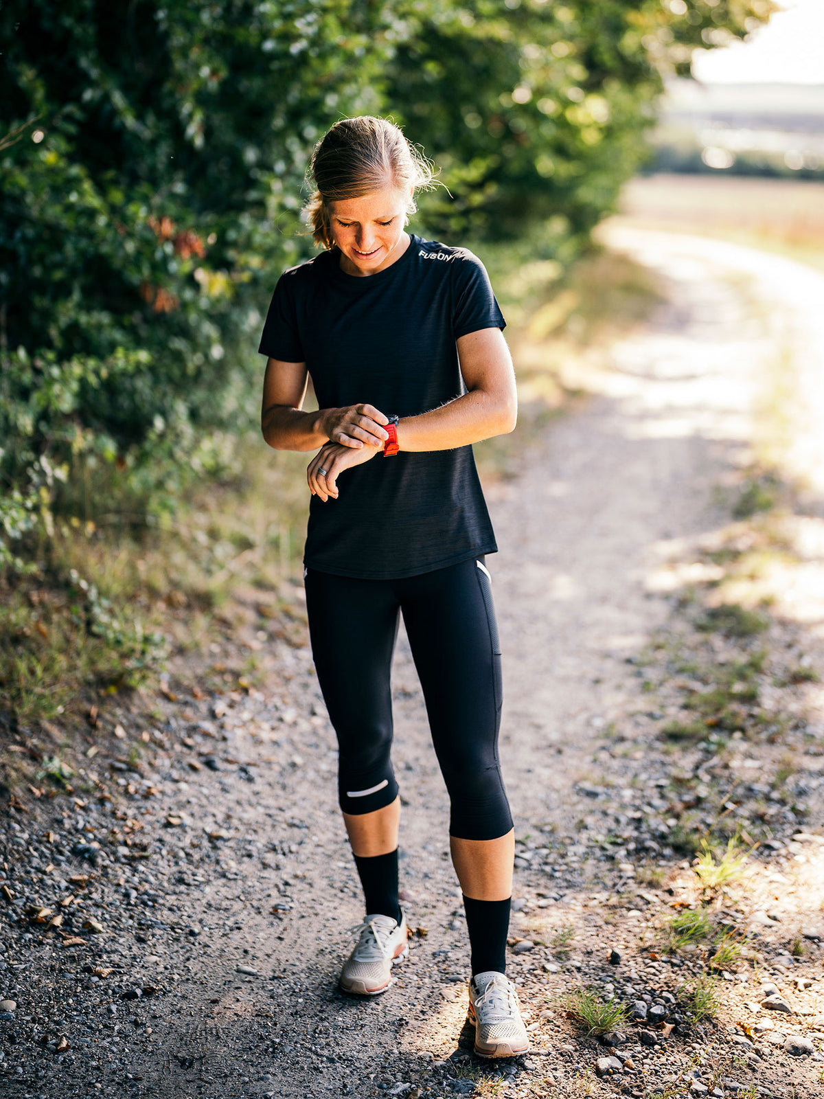 FUSION Run Tights 3/4 length