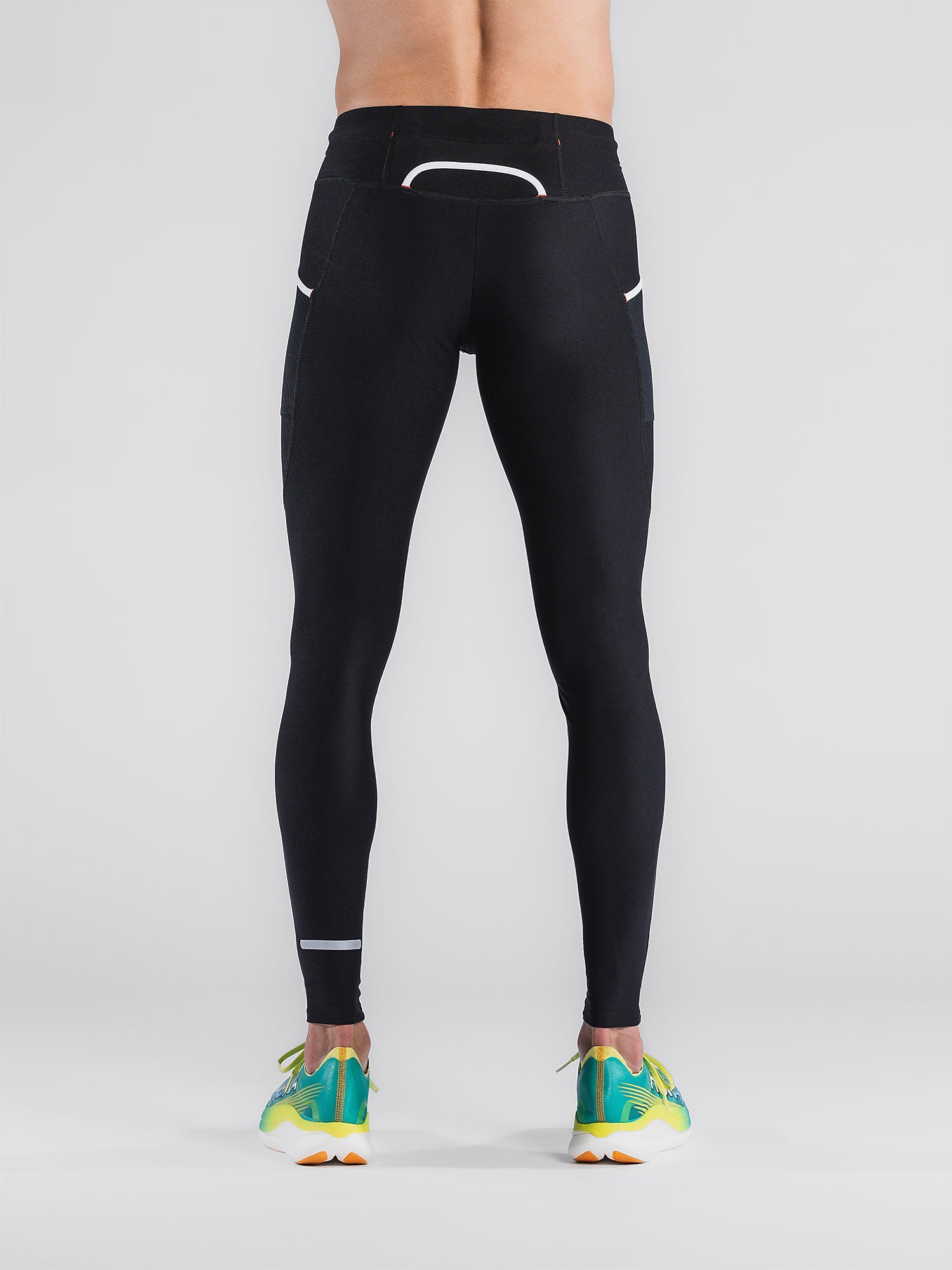 Long running tights with side pockets