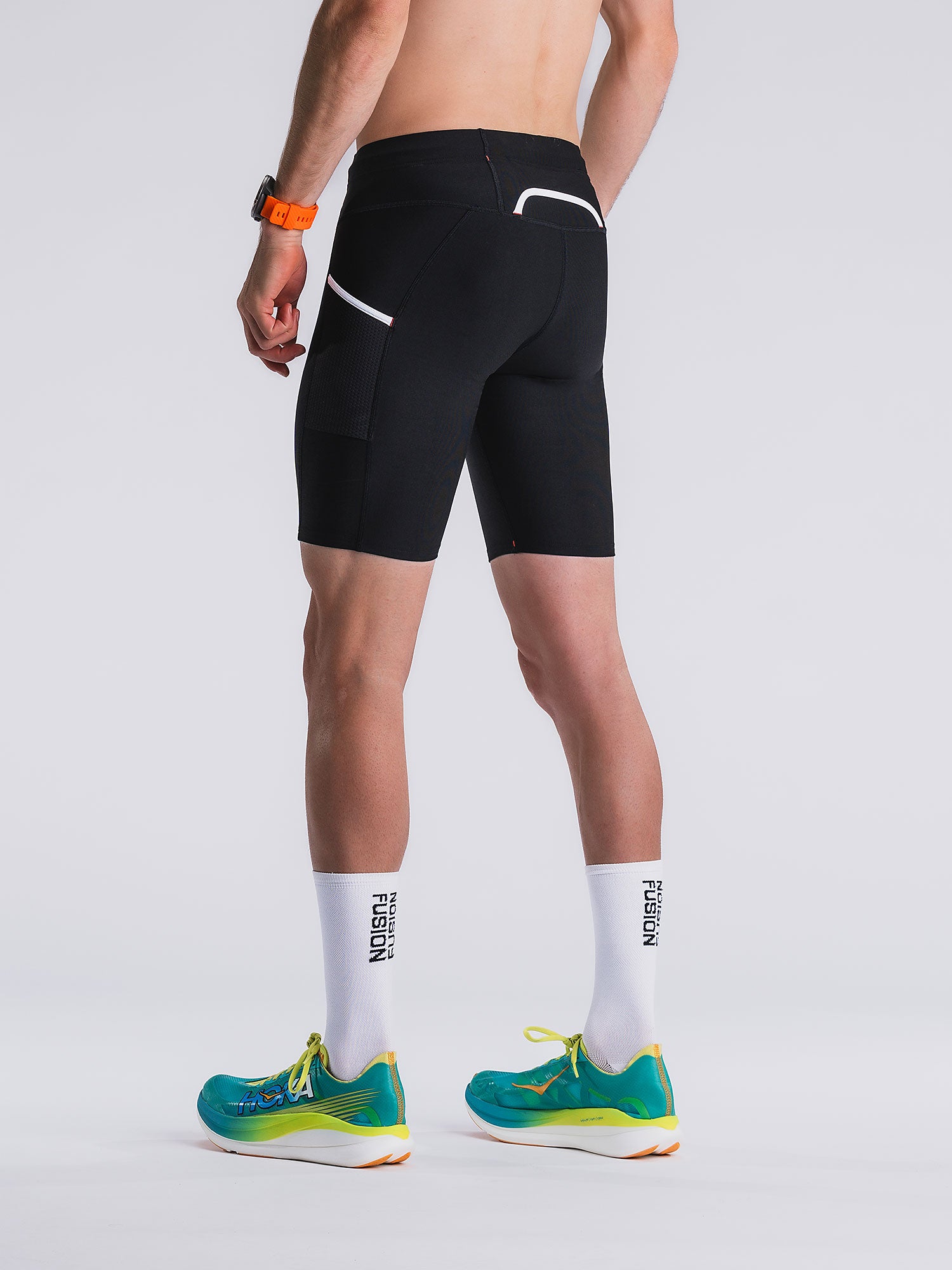 FUSION Mens Short Run Tights