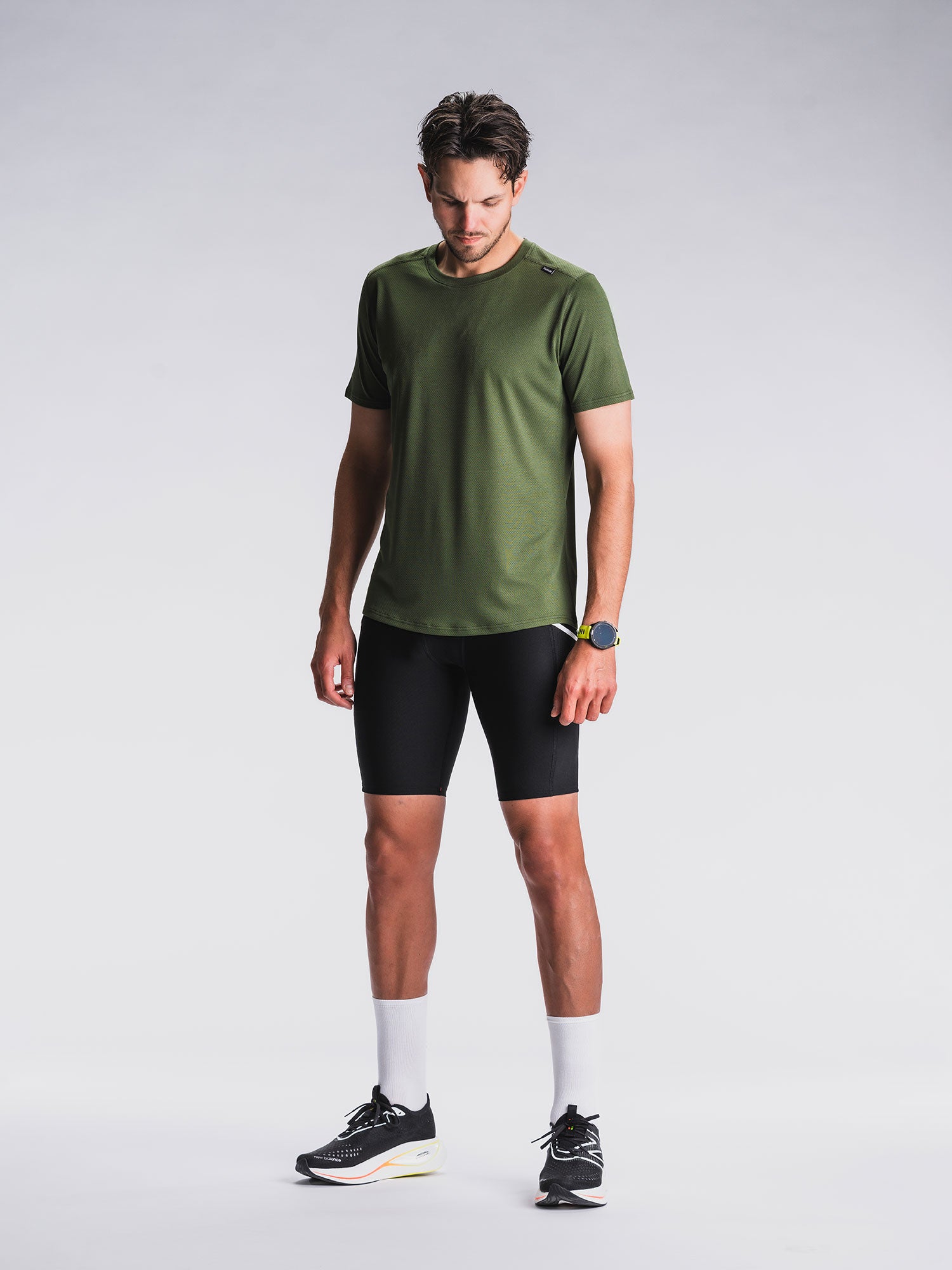 FUSION Mens Short Run Tights