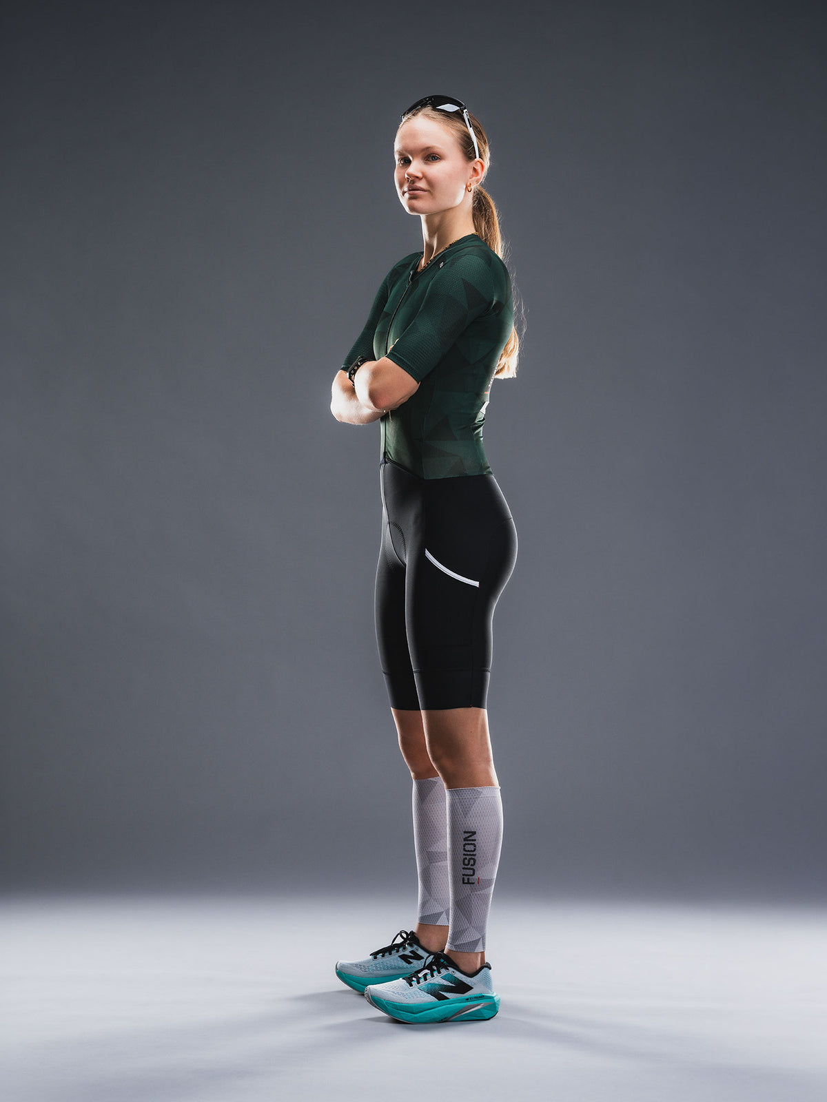 FUSION Tempo! TWO Tri Suit Race Green