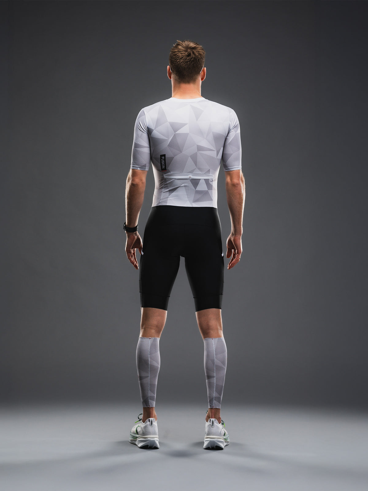 FUSION Tempo! TWO Tri Suit White/Grey