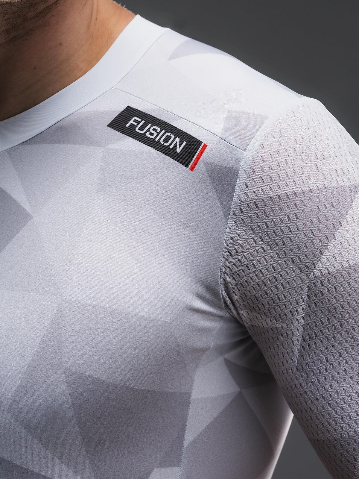 FUSION Tempo! TWO Tri Suit White/Grey