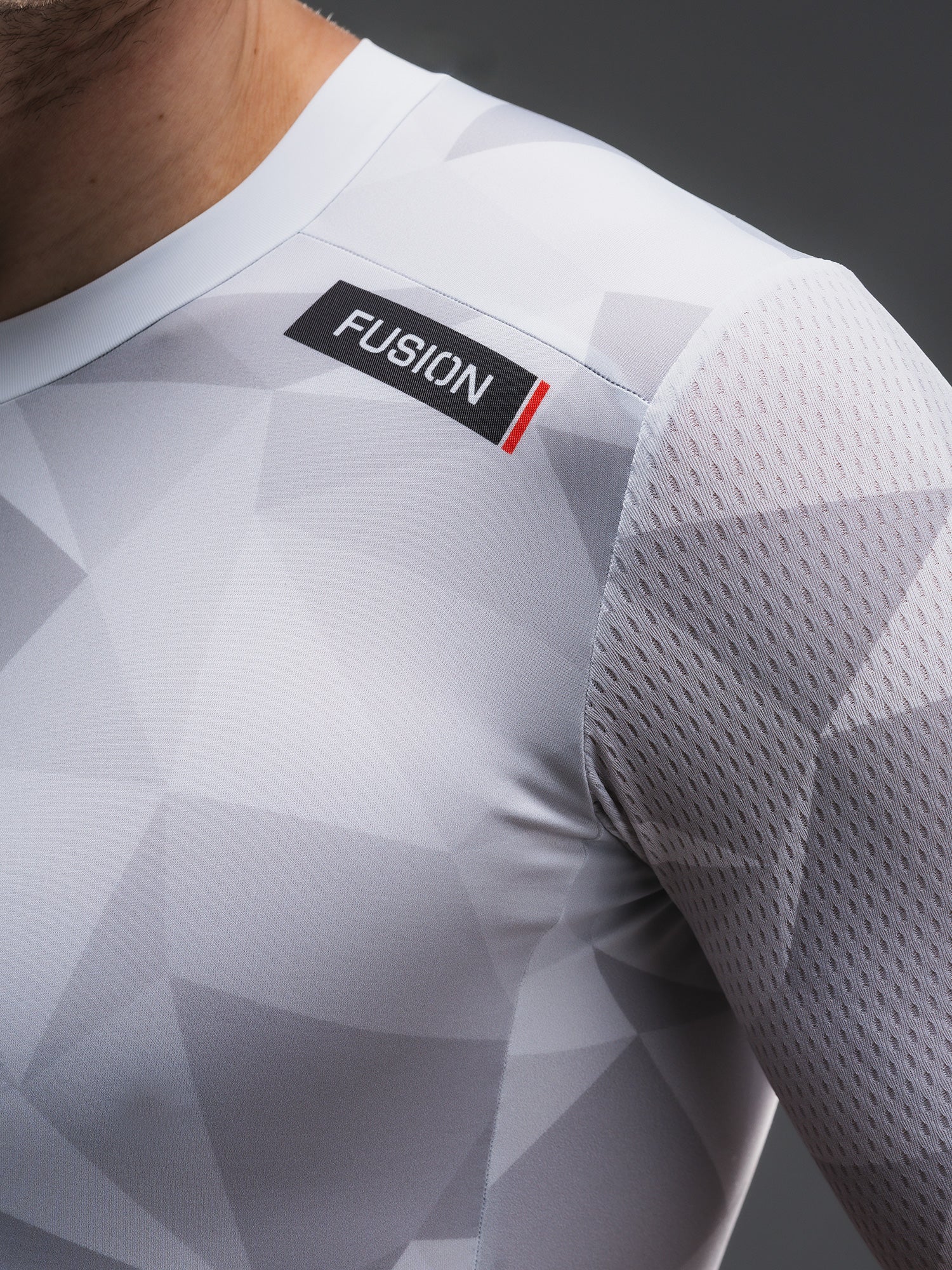 FUSION Tempo! TWO Tri Suit White/Grey
