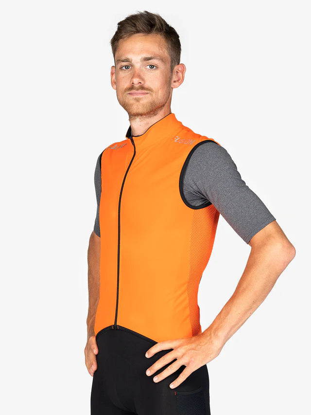 Fusion Tempo! PRO CYcle Jacket in neon orange