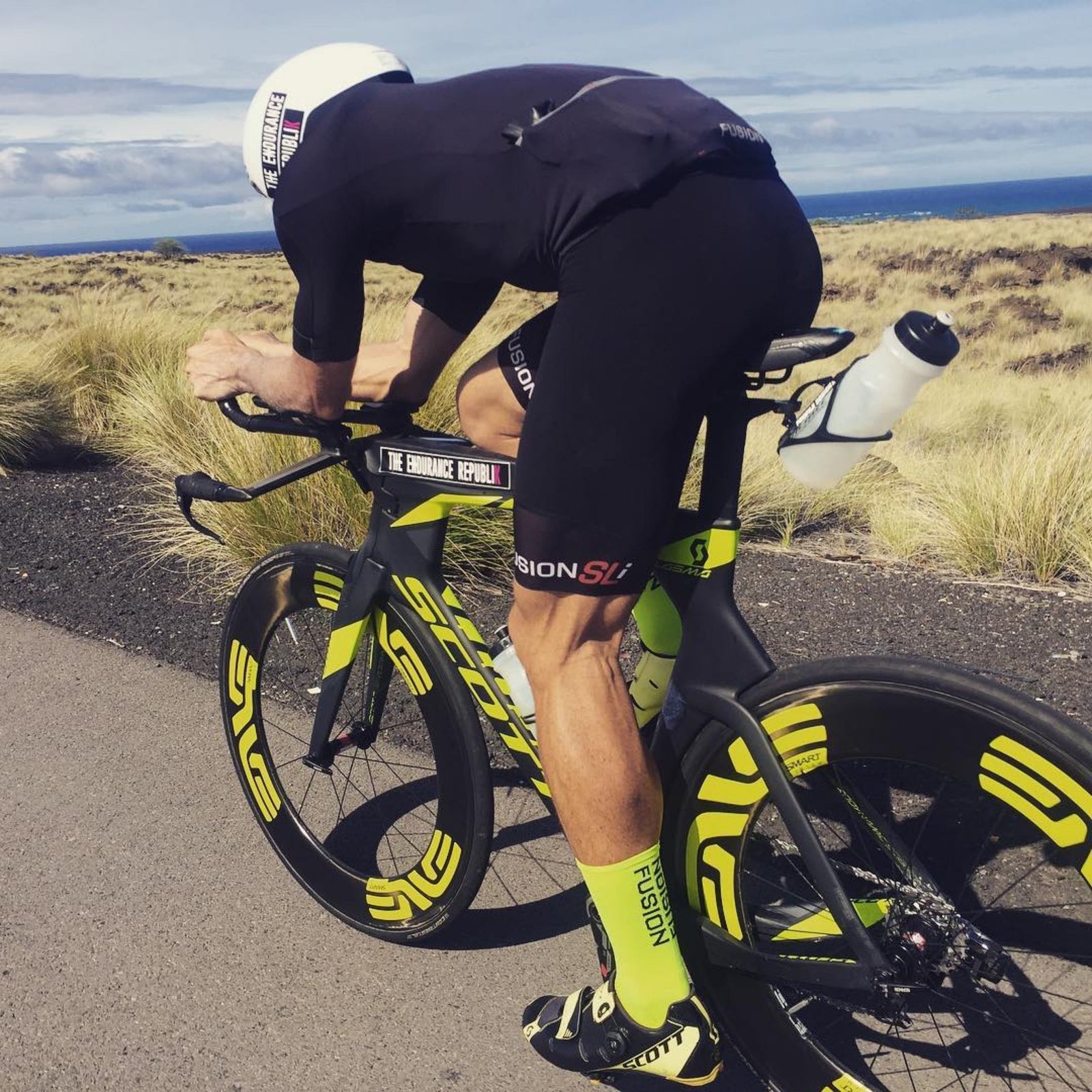 FUSION PWR Compression Socks with Coolmax_Cycling and Running_Collection: Mens_Action