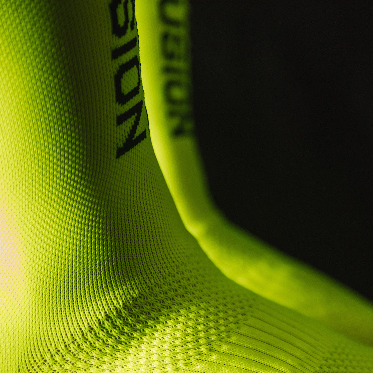 FUSION PWR Compression Socks with Coolmax_Cycling and Running_Colour: Yellow Neon