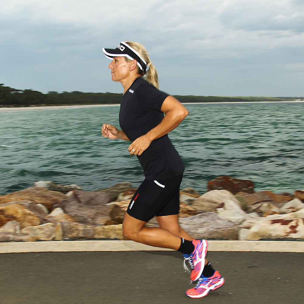 Fusion Women's SLi Technical Run T-Shirt_Action