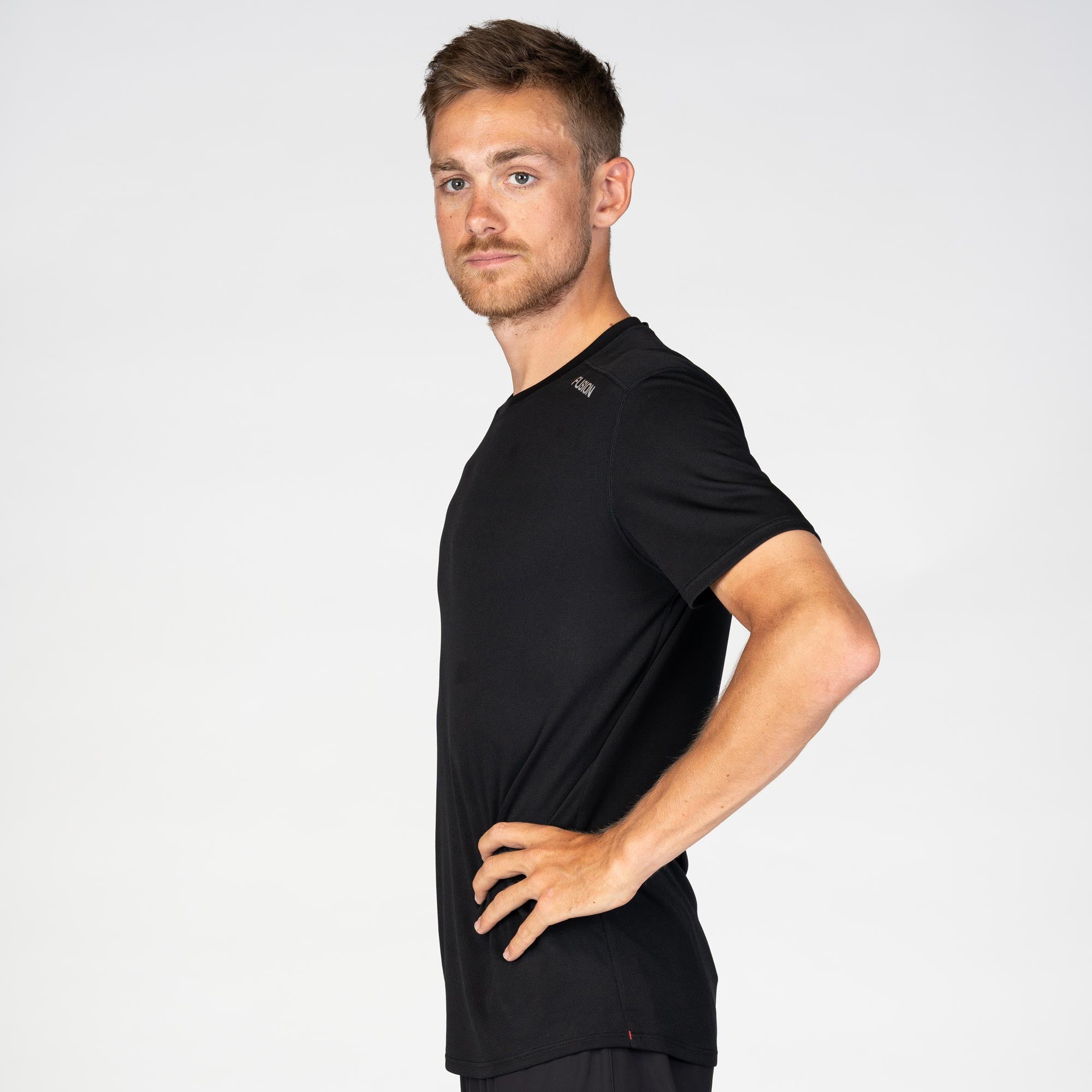 Fusion Mens Nova Running T-Shirt_Action