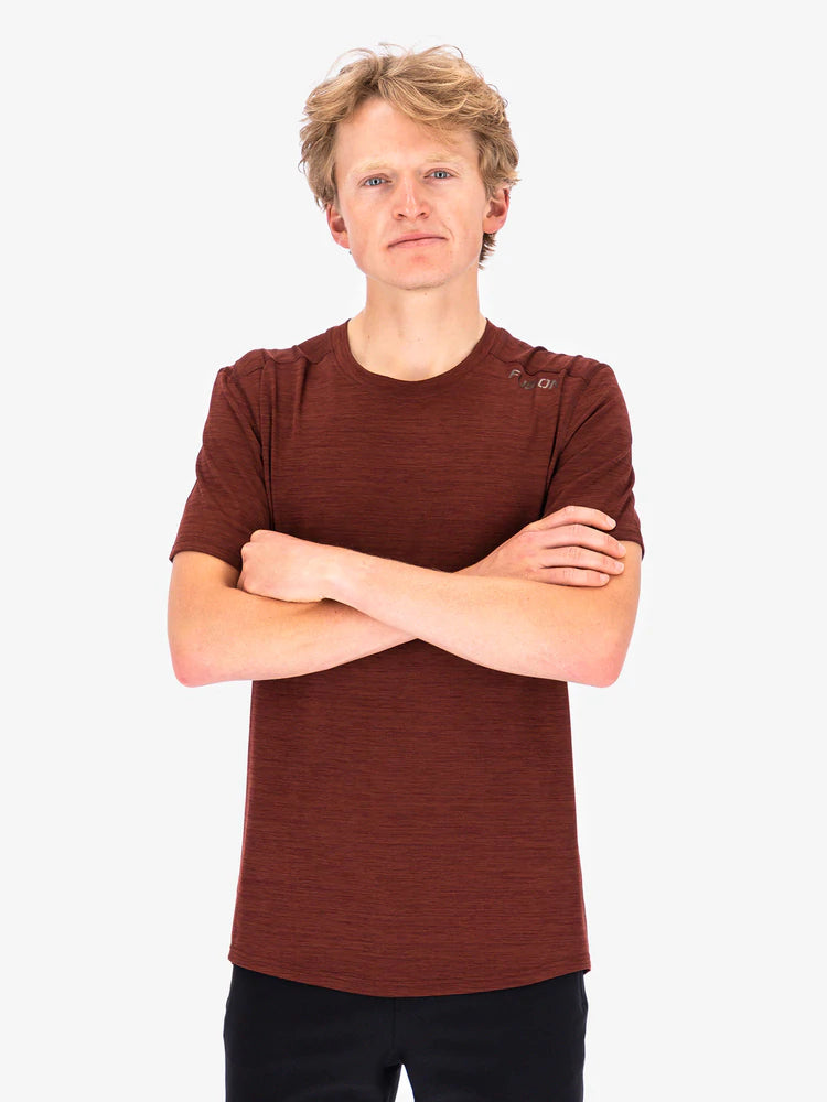 Fusion Mens C3 Training T-Shirt_Colour: Choko