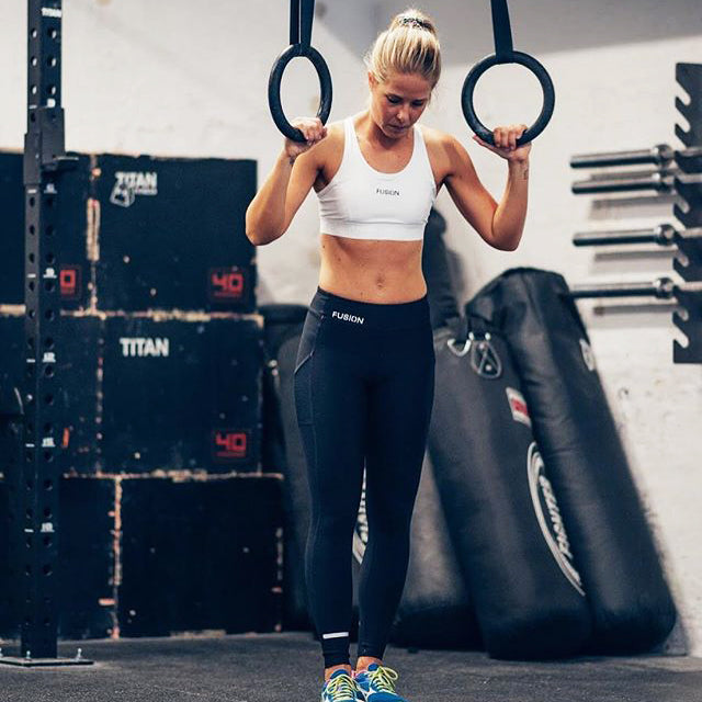 Fusion Womens C3+ Training Tights Long_Action