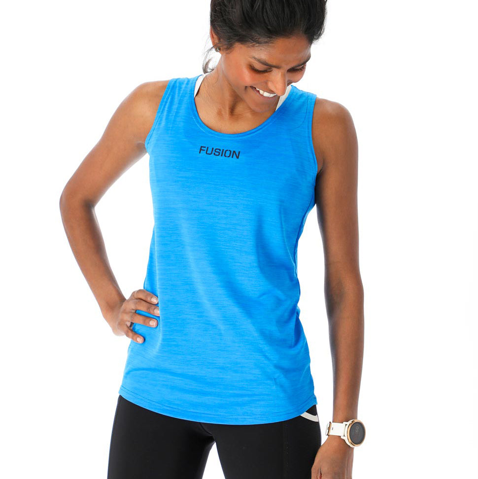 Fusion Womens C3 Singlet_Colour: Surf