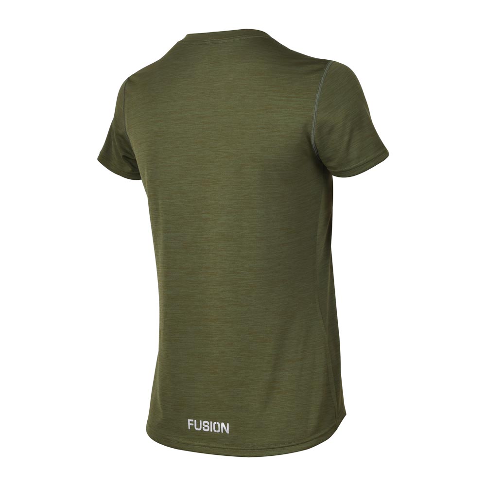 Fusion Womens C3 Training T Shirt_Colour: Green