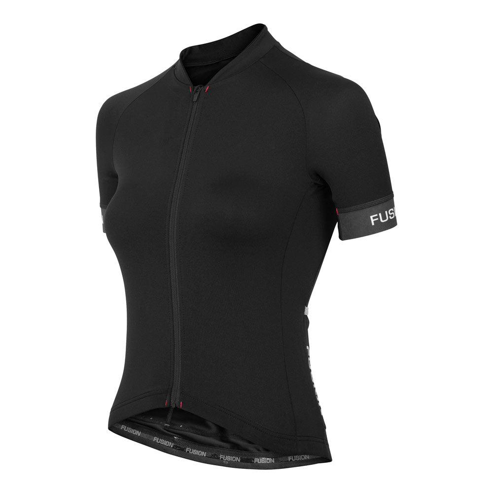 Fusion Women&#39;s C3+ Cycle Jersey_Colour: Black