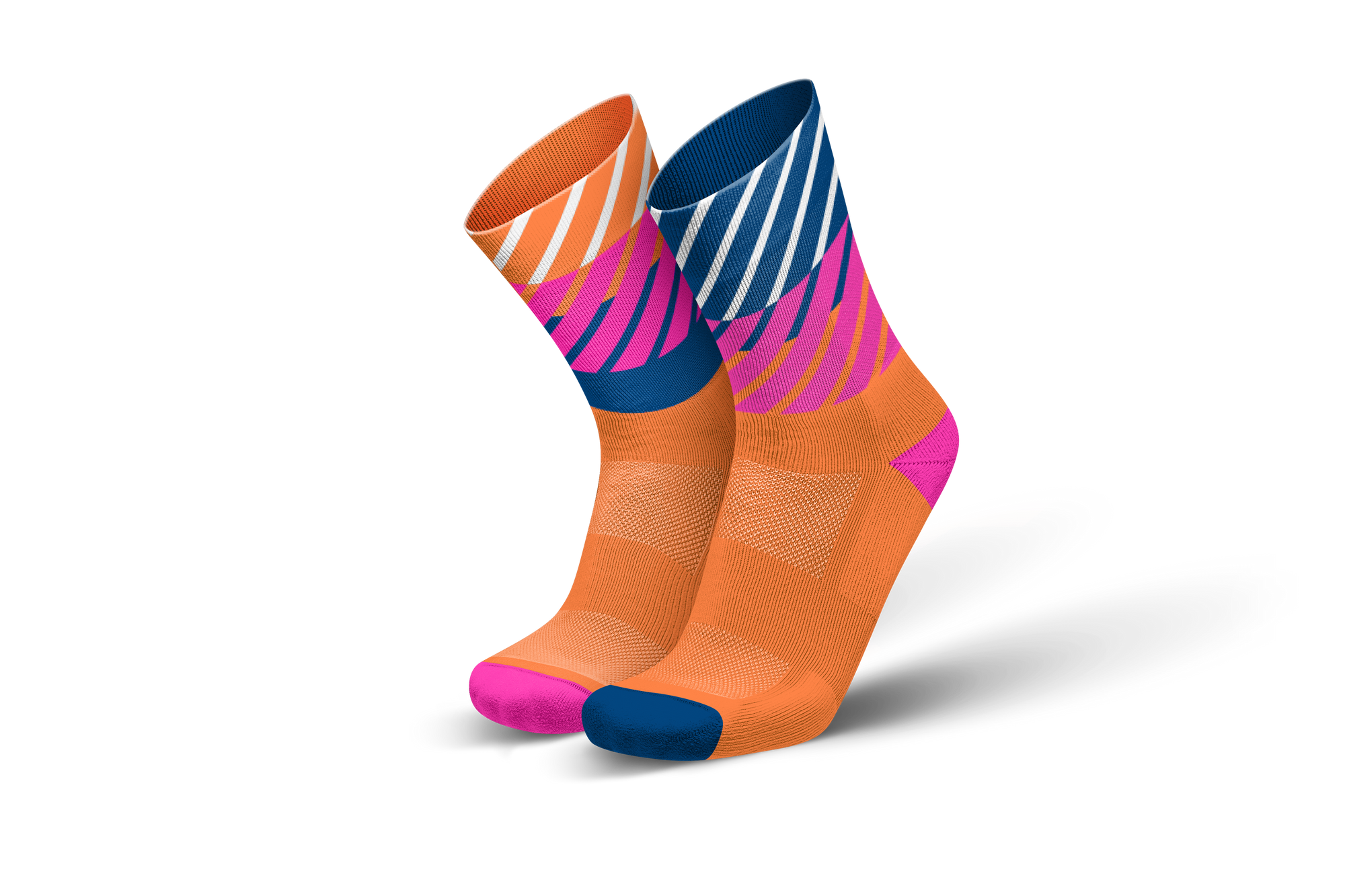 Incylence Running Diagonals Orange Royal Long Sock Socks INCYLENCE 