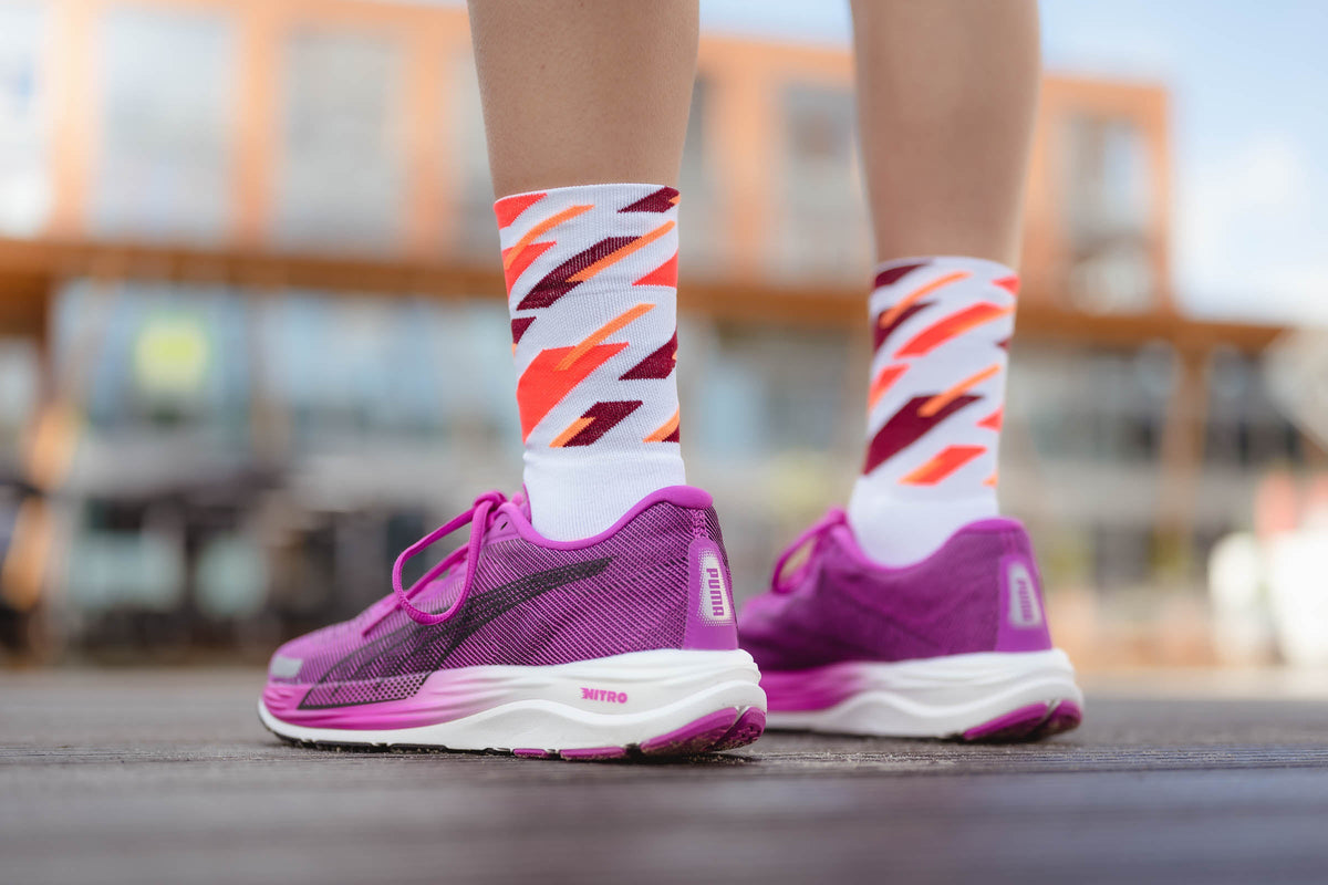 Incylence Running Dashes White Inferno Long Sock Socks INCYLENCE 