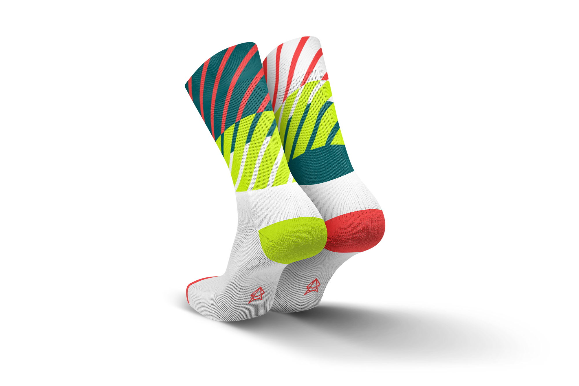 Incylence Running Diagonals Canary Inferno Long Sock Socks INCYLENCE 