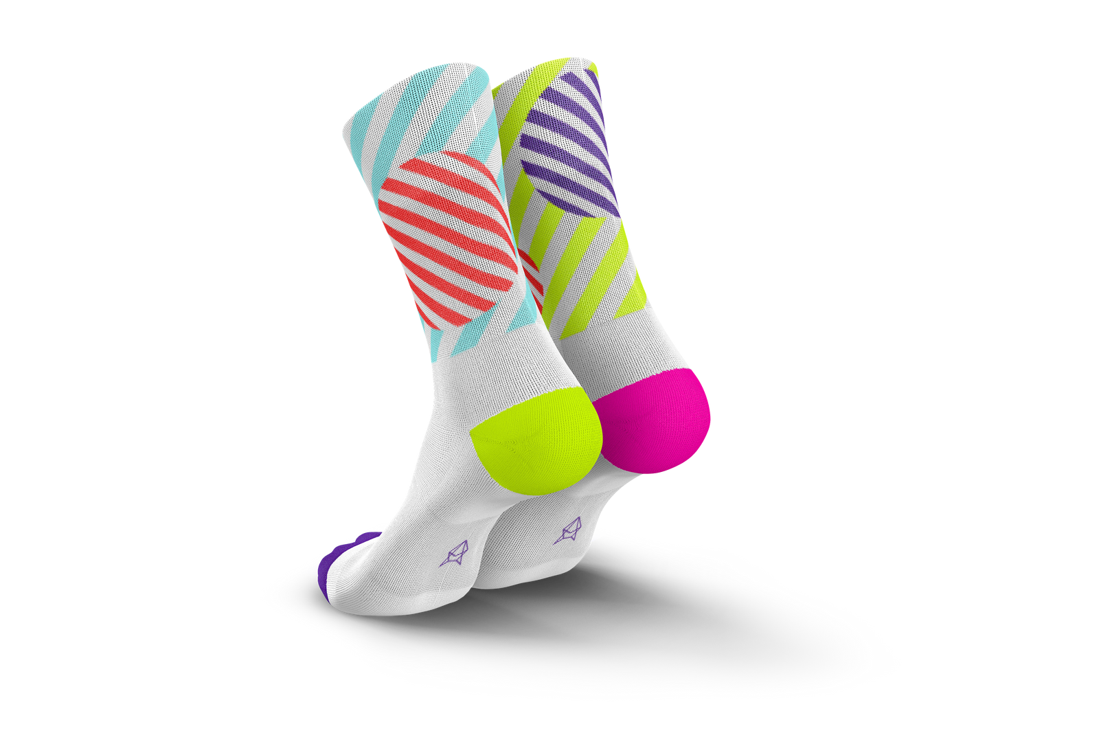 Incylence Running Globes Mint Canary Long Sock Socks INCYLENCE EUR 35-38 