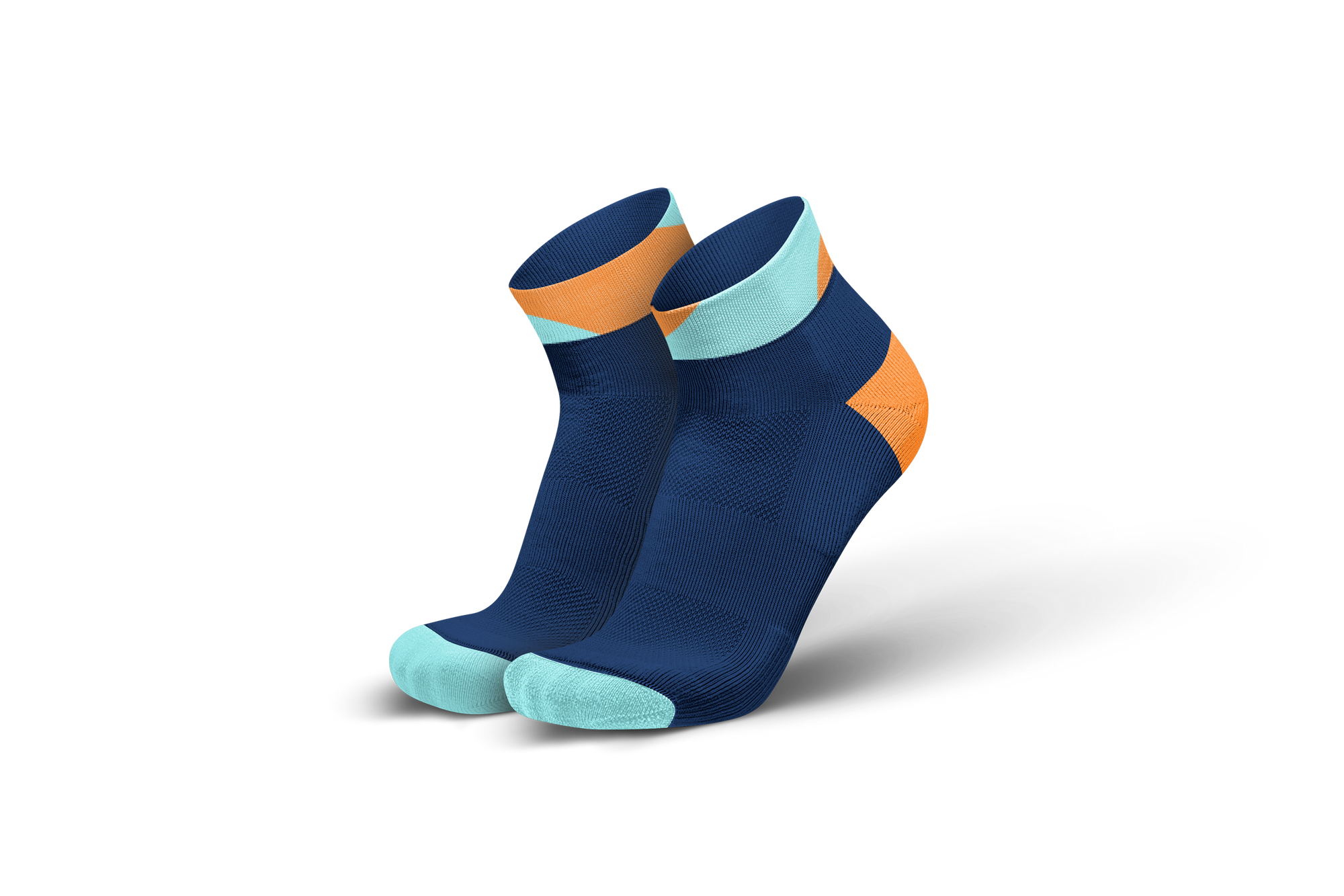 Running Sock Splits Mint Orange 