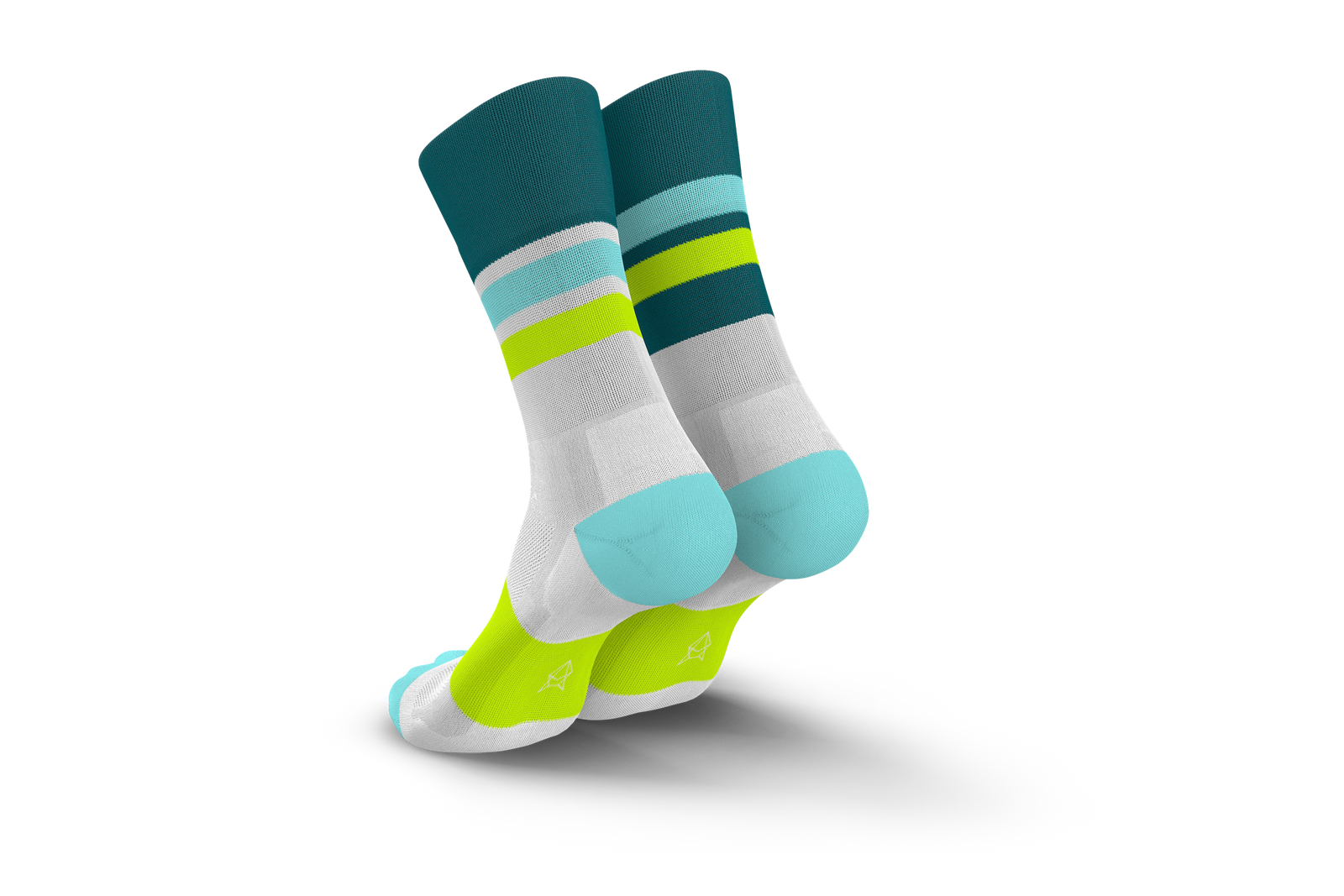 Incylence Ultralight Tracks Petrol Mint Long Sock Socks INCYLENCE EUR 35-38 